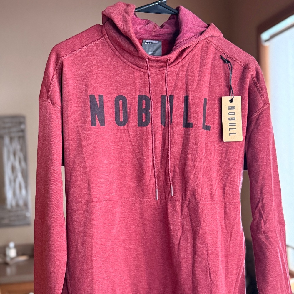 NOBULL Deep Red Hoodie